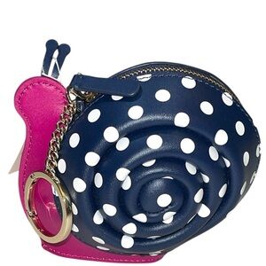 KATE SPADE ENCHANTED FOREST SNAIL KEY CHAIN BAG CHARM